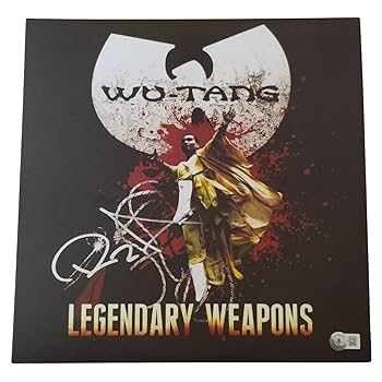 Rza Signed Vinyl Legendary Weapon Wu Tang Clan Record Album